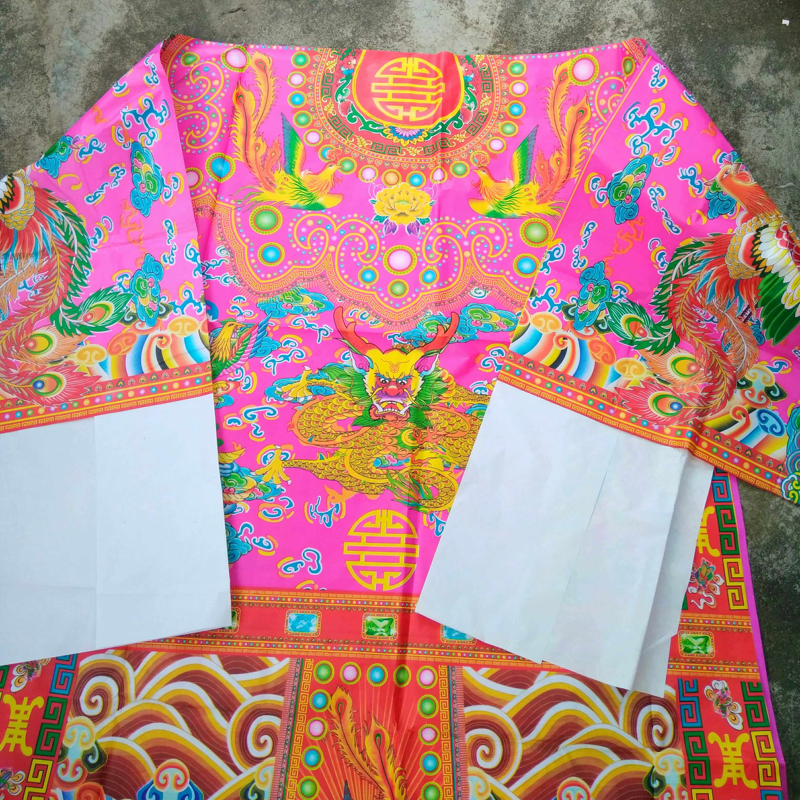 娘袍潮汕拜神手工用品神袍谢神纸袍诞辰夫人其他宗教工艺品