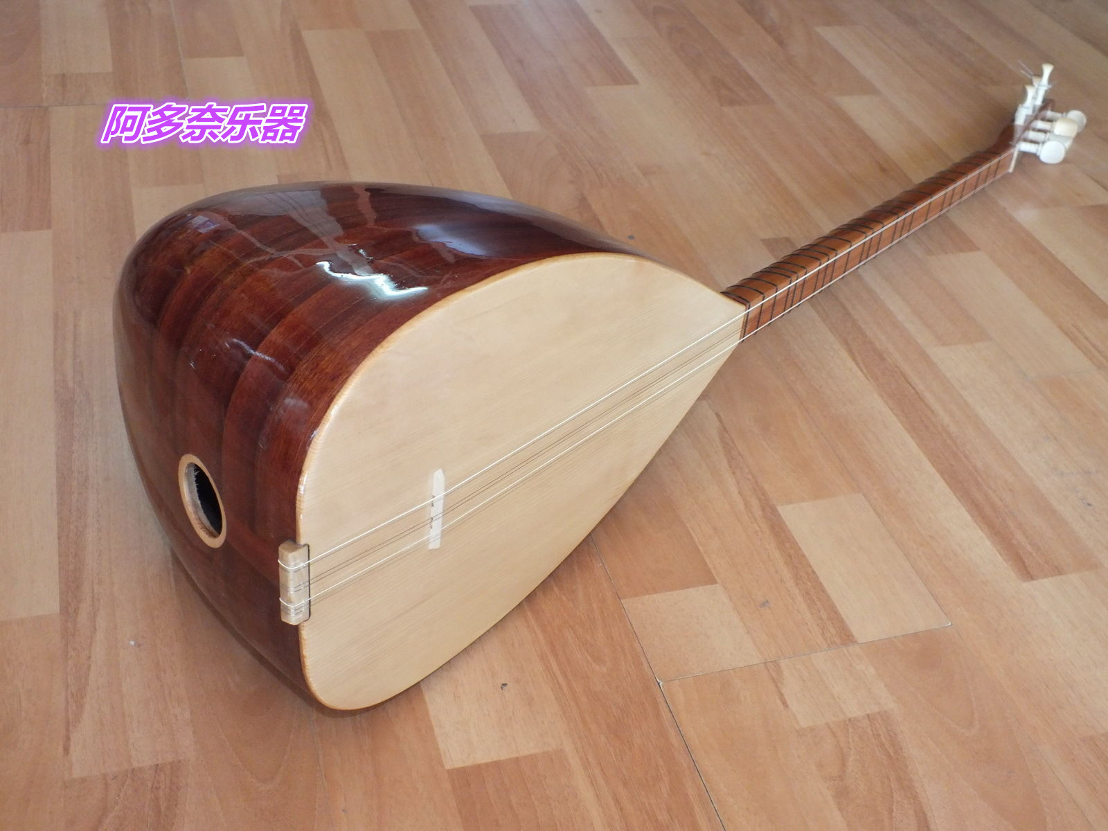 土耳其进口巴拉拉玛baglama长颈桃花花心木送包送弦其它西洋乐器