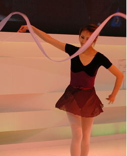 彩绸飞舞北京舞蹈学院考级标准规格民族民间舞五级道具弄钱鼓腰鼓