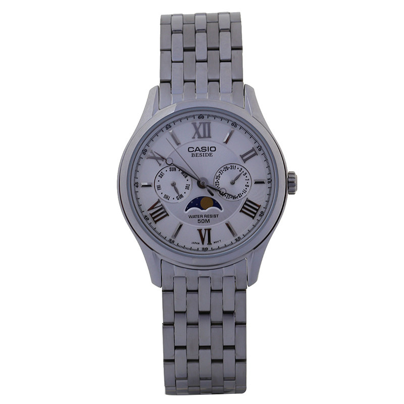 卡西欧手表行货中文说明bem312d7a7avpr7av石英男表日韩腕表