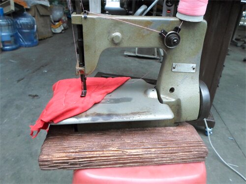 进口手摇小工工业锁链机手套针车缝纫机日本飞马缝纫机