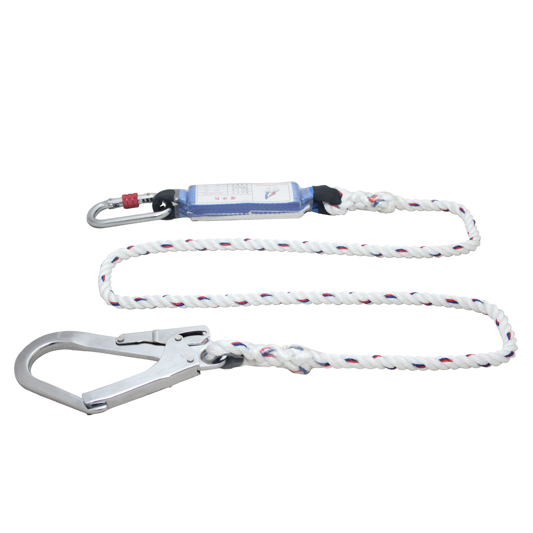 安全高空作业绳防坠落保险安全带连接绳单大钩缓冲安全绳