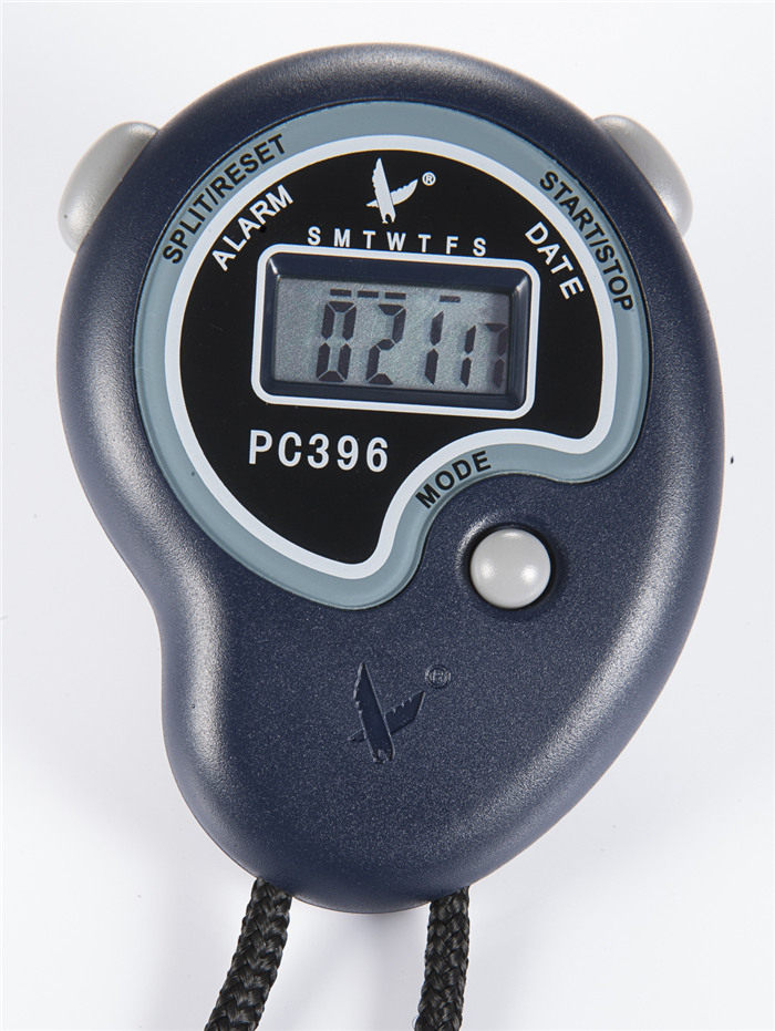 秒表天福福牌pc396单排电子运动计时器计时工具