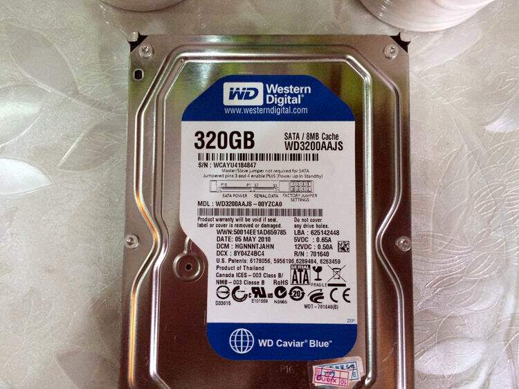 硬盘wd西数320g500g1tb二手台式机电脑主机固态硬盘