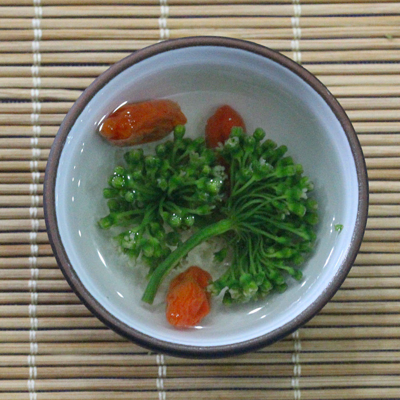 人参长白山花茶深山生晒参花新货花蕾人参