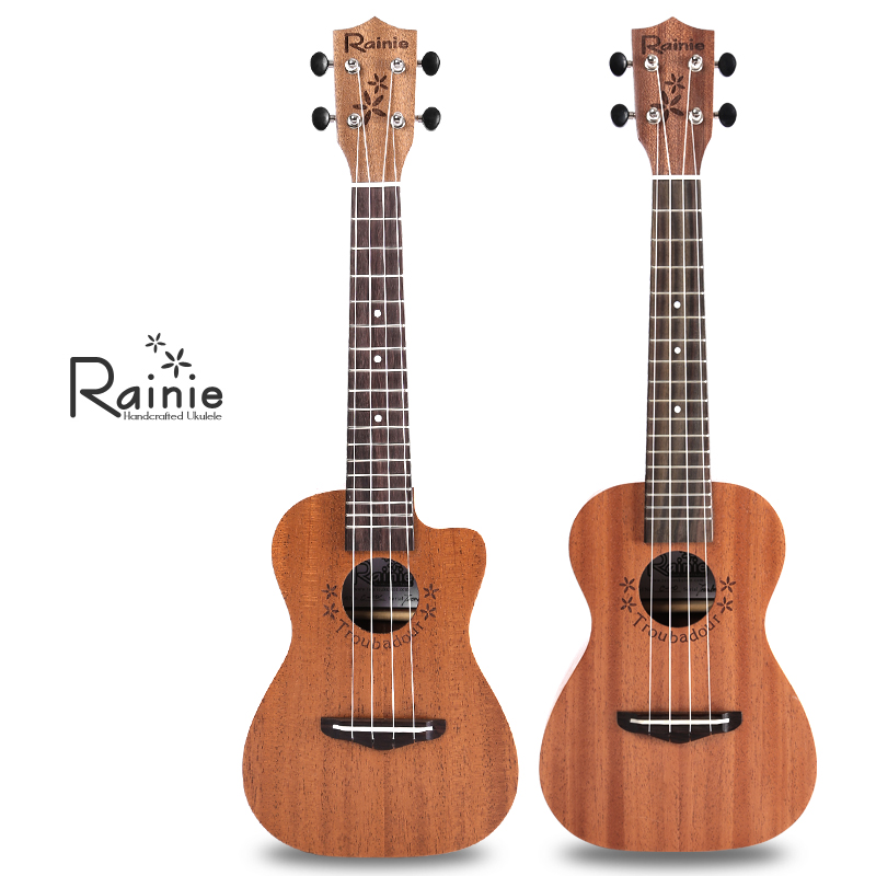 Rainie小雨尤克里里 缺角10系列21寸23寸26寸乌克丽丽ukulele吉他