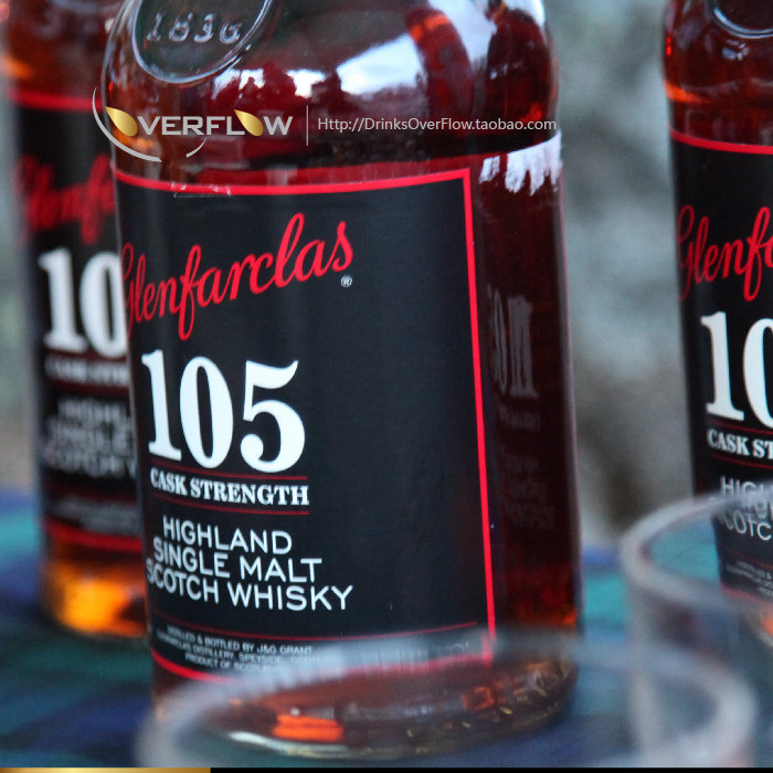glenfarclas cask strength格兰花格105单一麦芽威士忌1000ml行货