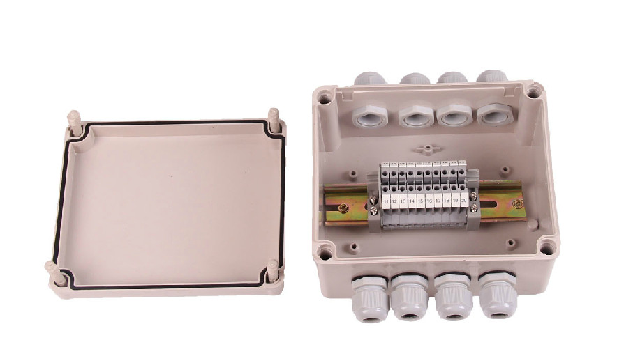 防水布线强电塑料过线4出分线接线盒电缆四出其它