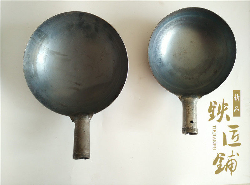 手工锻打铁勺铁瓢大勺子长柄大号工业大铁勺子加厚铁