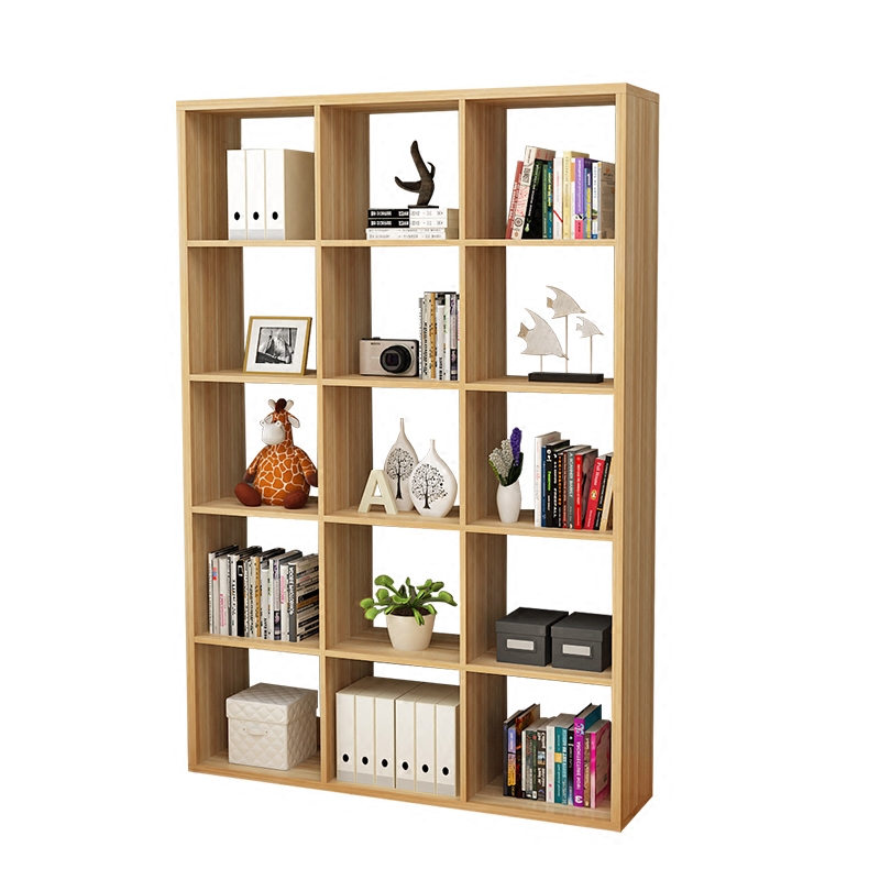 简约格子方格书柜书架鞋柜简易多格柜子化妆品单个书柜