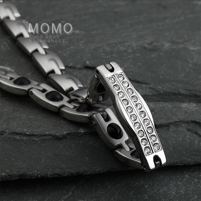 日本momo保健磁疗健康磁石手环降压降血脂磁性手链