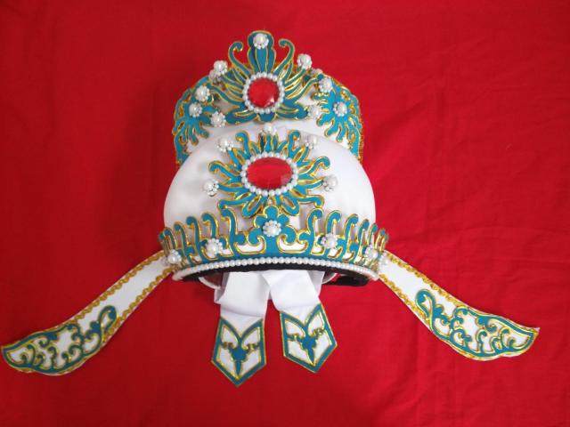 小生越剧戏剧京剧帽子头饰公子才子高丝点稠民族服装