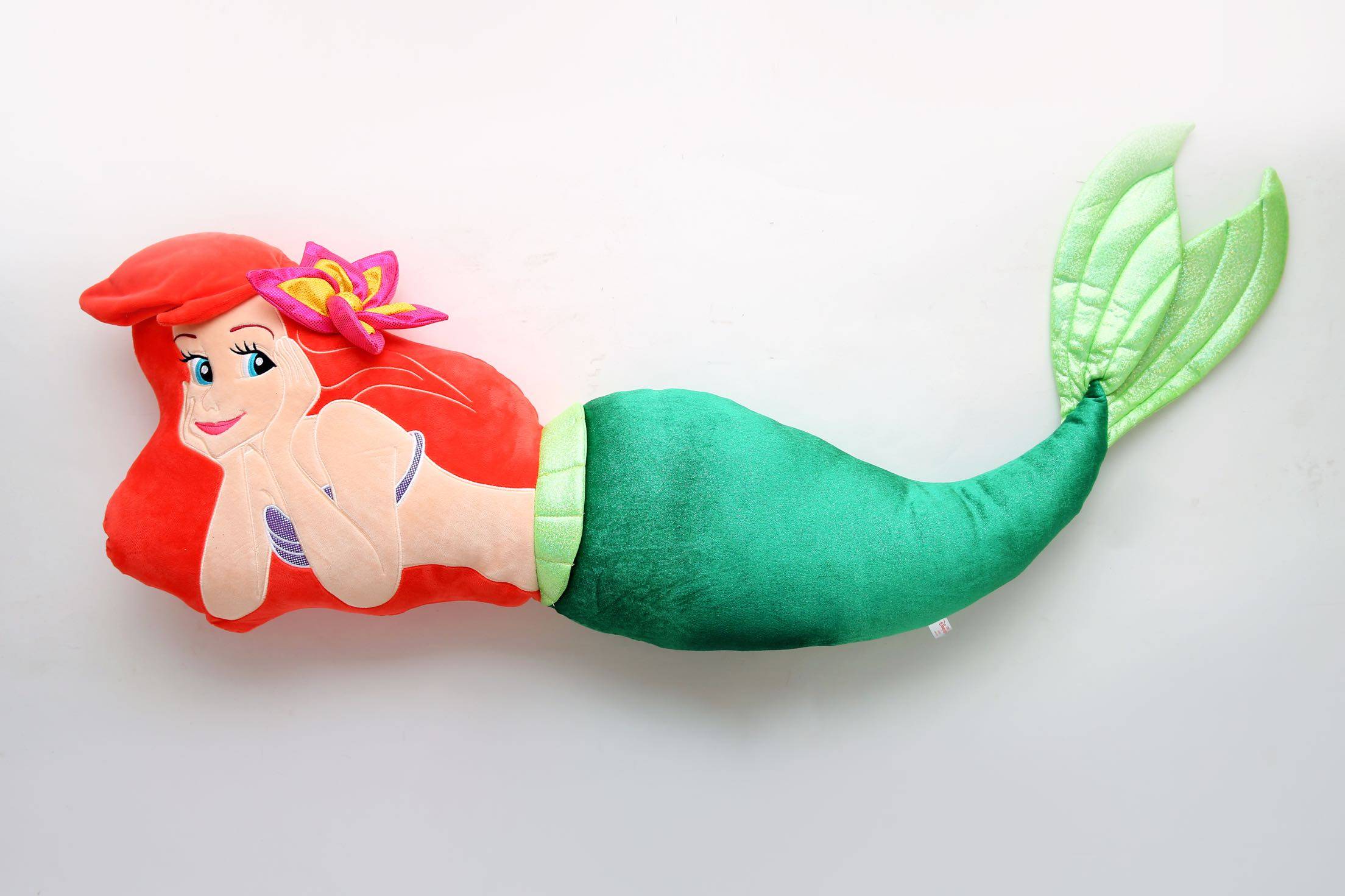 可爱爱美人鱼公主布娃娃毛绒玩具小女孩玩偶公仔儿童睡觉毛绒布艺类