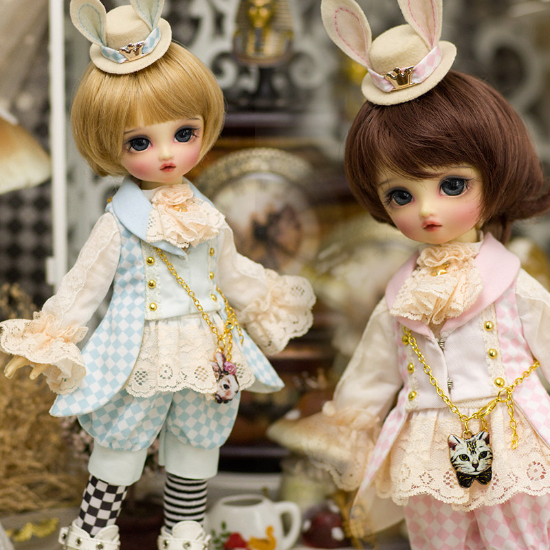 amors新品洋装6分尺寸男女bjd套装sd娃娃bjd