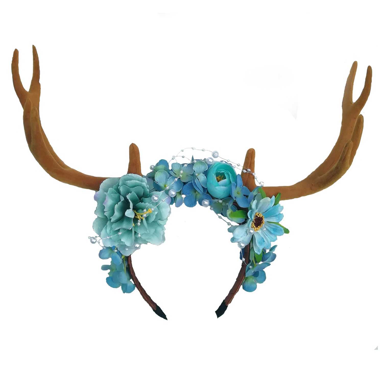 森女头饰写真影楼拍照道具麋鹿鹿角圣诞节发饰发饰