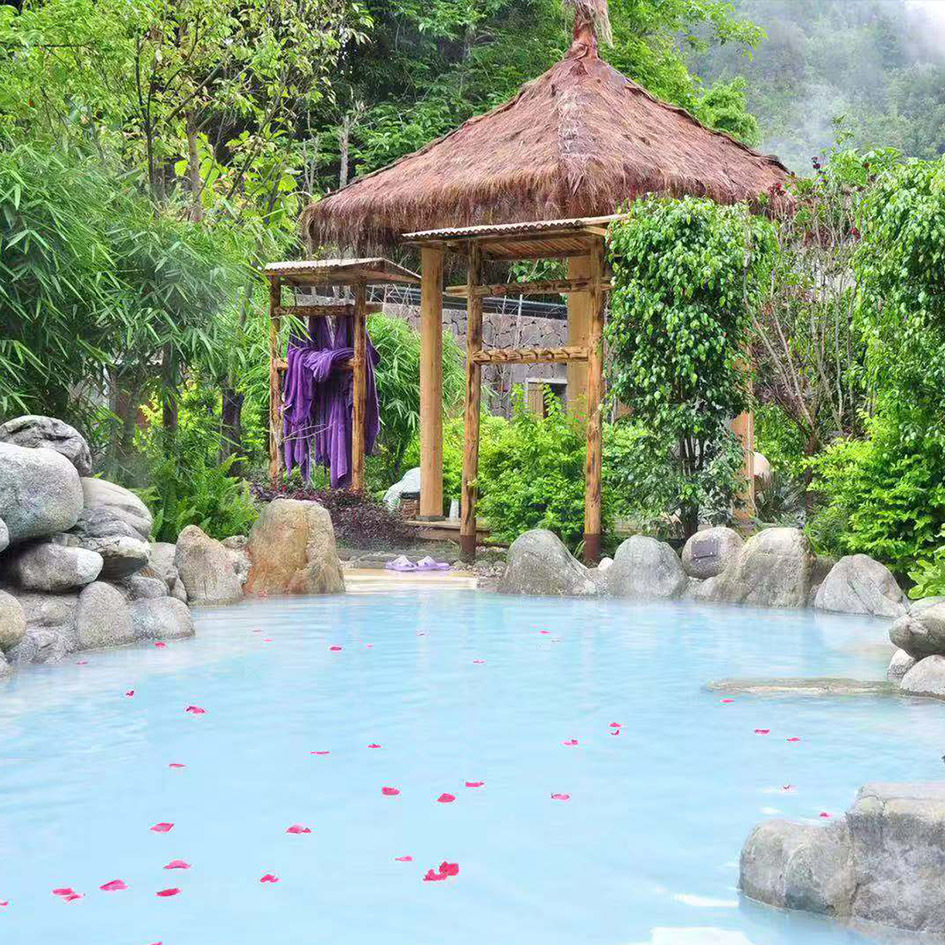 云南旅游腾冲热海悦椿荷花柏联洞山温泉优惠热卖境内玩乐套餐