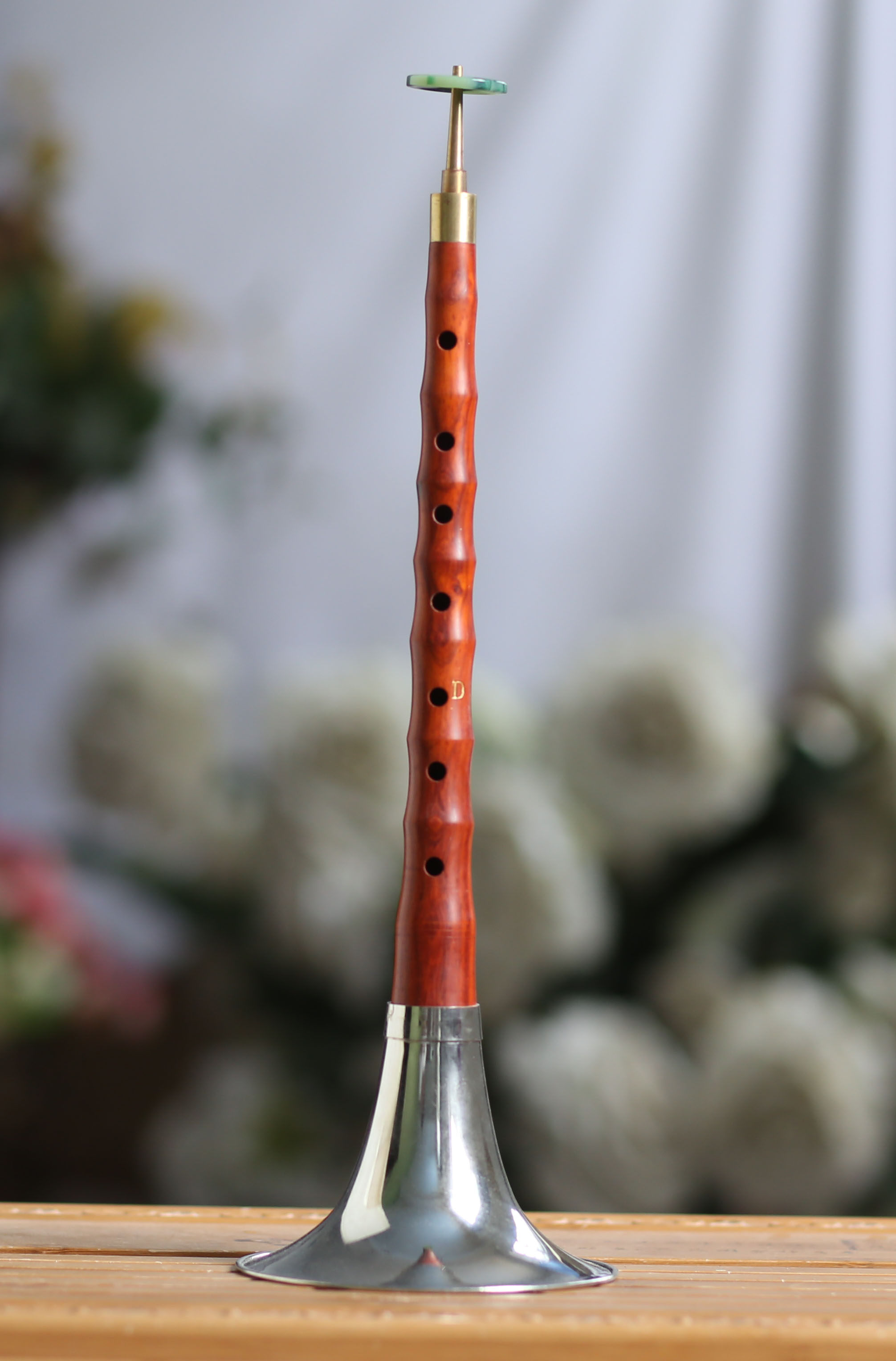 唢呐全套玄鹤乐器初学者专业红花花梨红木锁呐唢呐