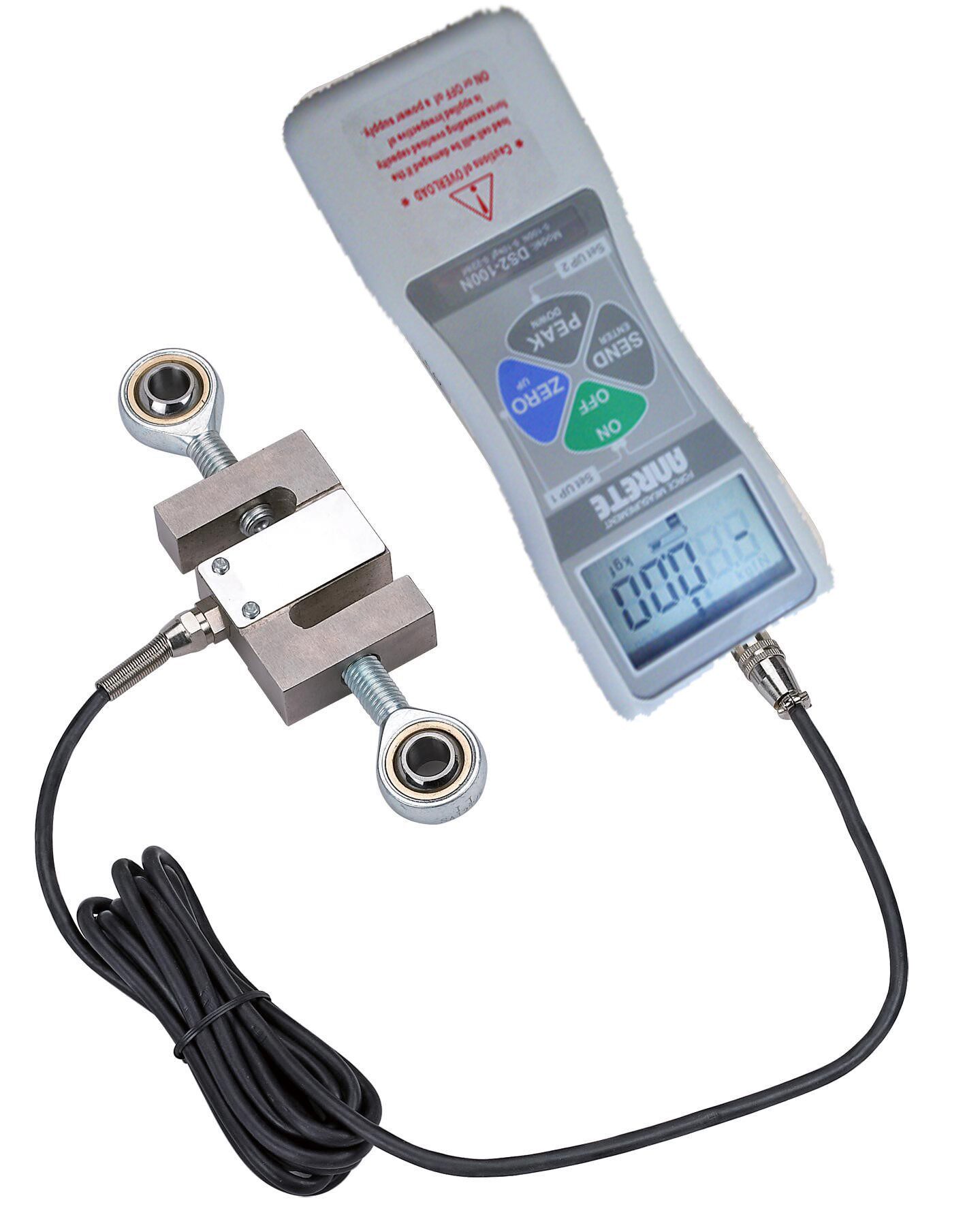 安睿数显推拉拉力ds225000n内置外置传感器轮辐式带推拉力计