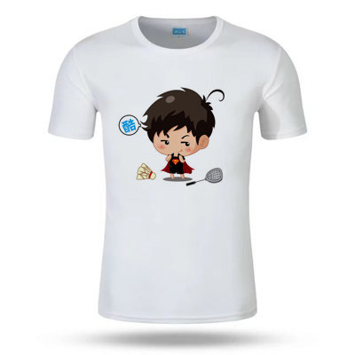 2017定制印字短袖羽毛球个性夏正品童装透气速干羽毛球服