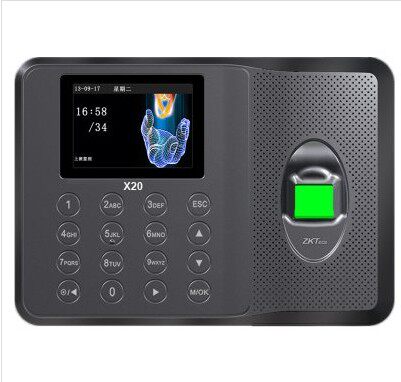 zkteco中控智慧x20指纹指纹考勤考勤机打卡机上下班签到机考勤门禁