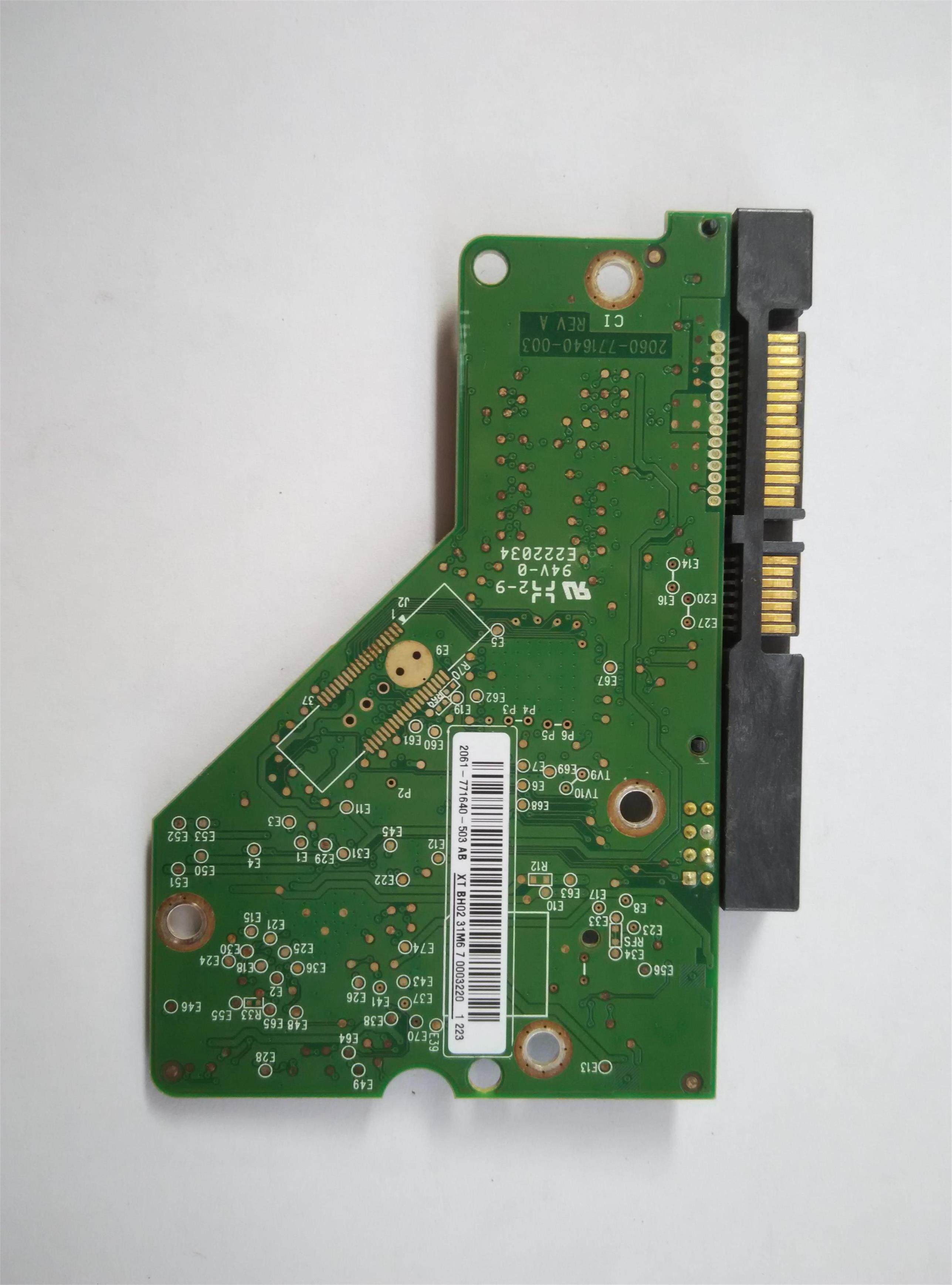 2060771640003rev硬盘电路板wd250g320g500g1000gpcb电路板