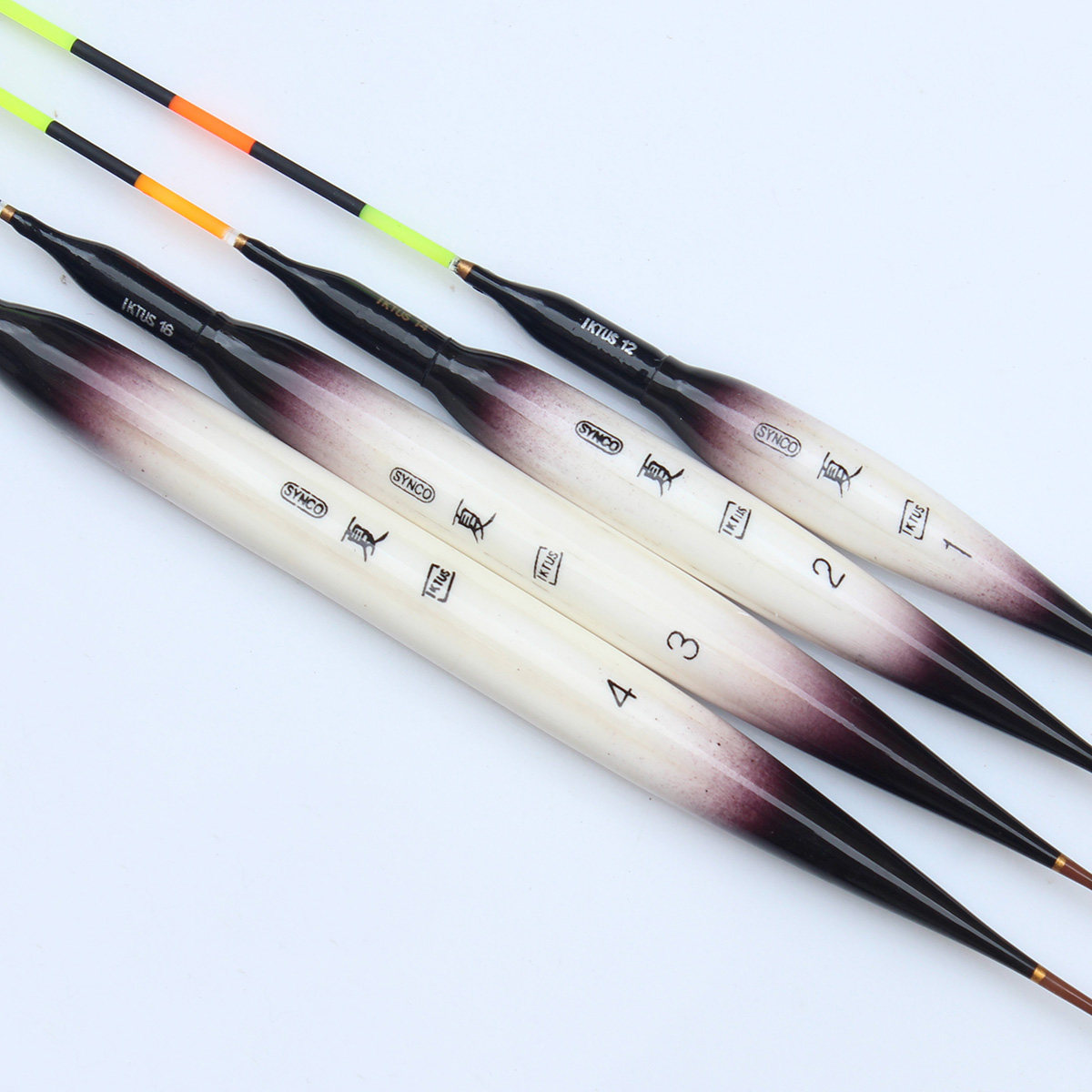 夜光光漂孔雀羽浮漂超灵灵敏鱼漂加粗醒目可换浮漂