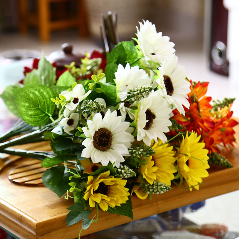 cheap artificial sunflowers