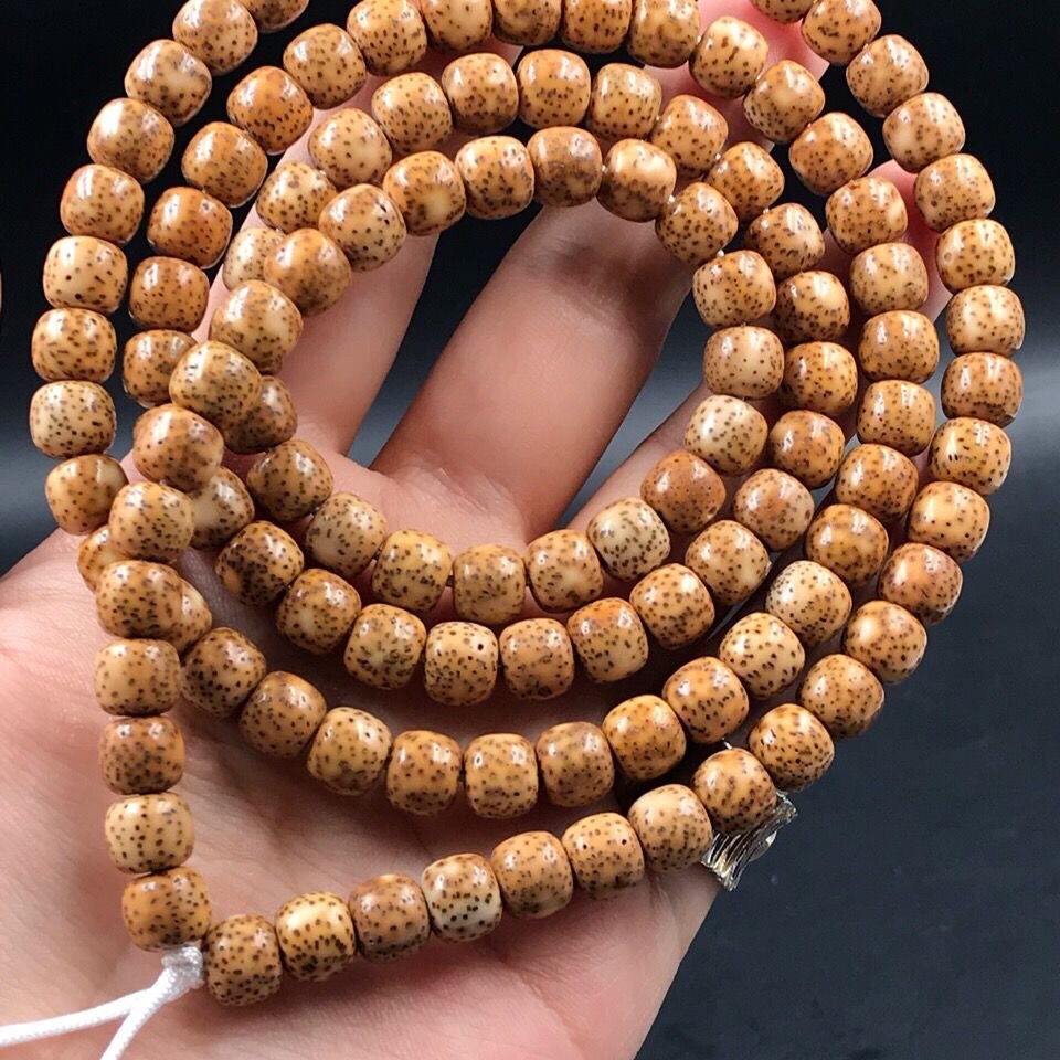 正宗海男女手串佛珠菩提星月虎皮南星老沉月老菩提