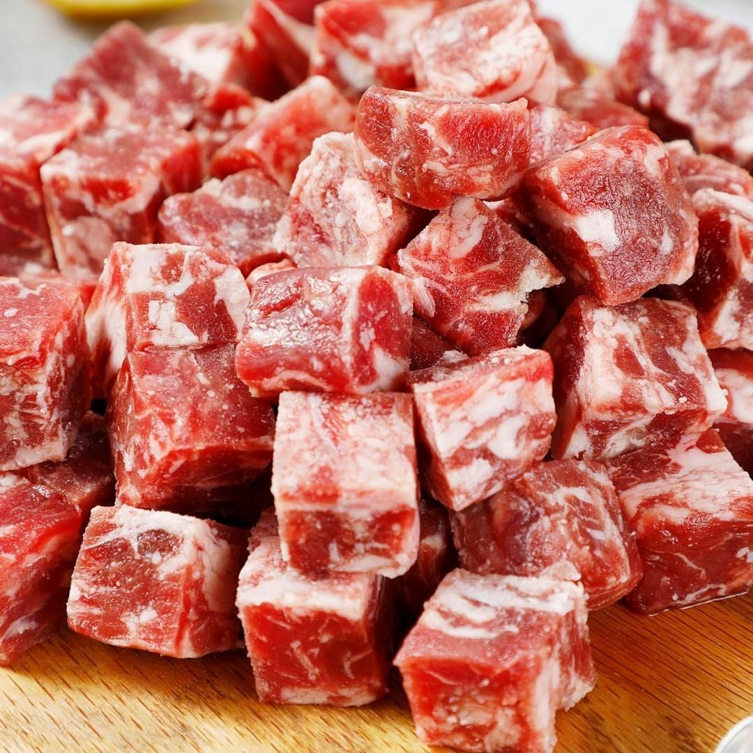 牛肉绿泰冷冻生鲜雪花肉块生制调理烤肉煎炸生牛肉