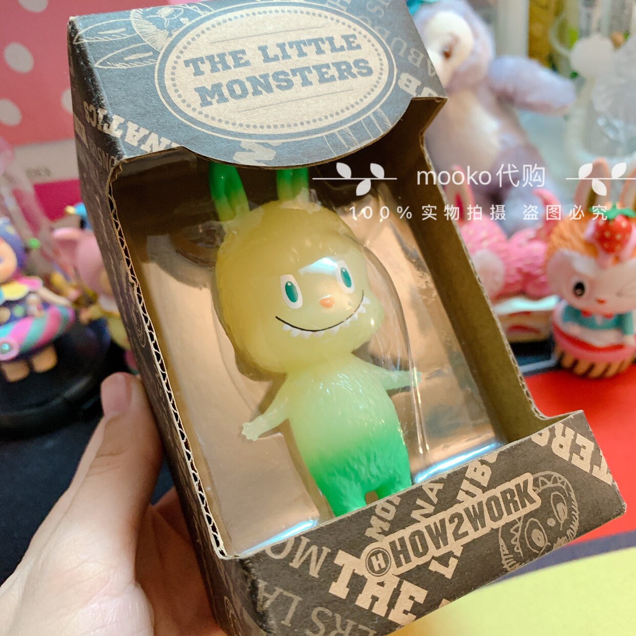 包邮泡泡玛特2019bts展会限定minilabubu夜光手办公仔潮玩盲盒