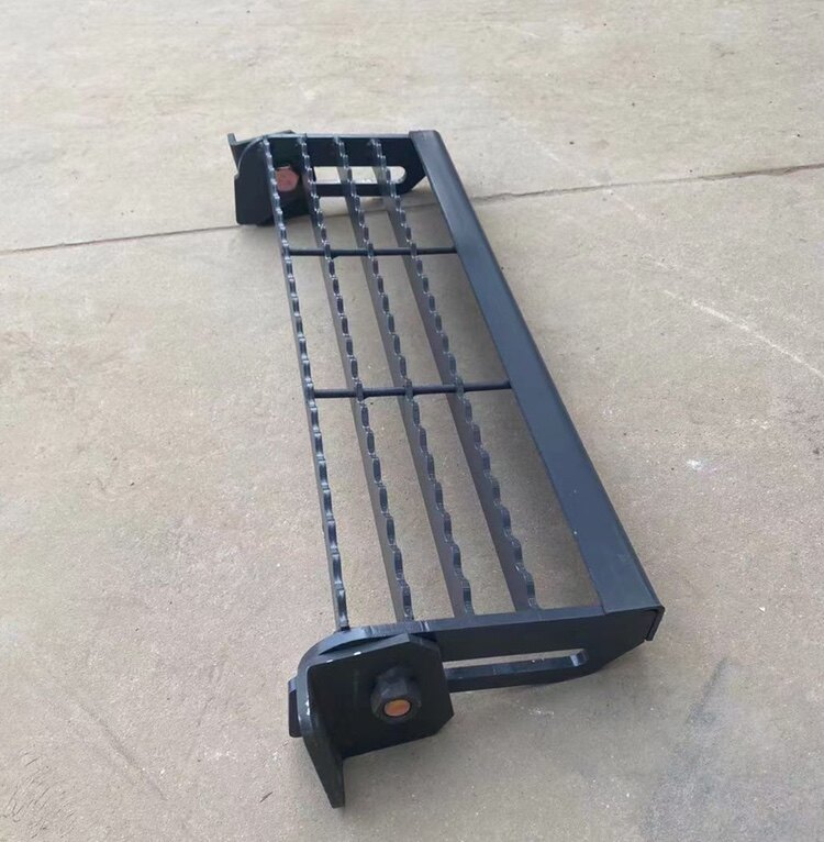 挖掘机驾驶室折叠脚踏板勾机活动脚踏收放梯子脚蹬其他机械五金新