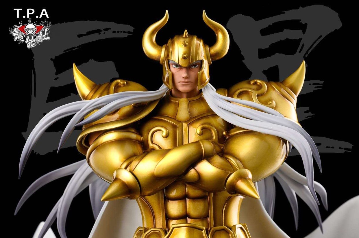 tpa超能圣斗士金牛座哈斯斯加特雕像手办gk限量手办