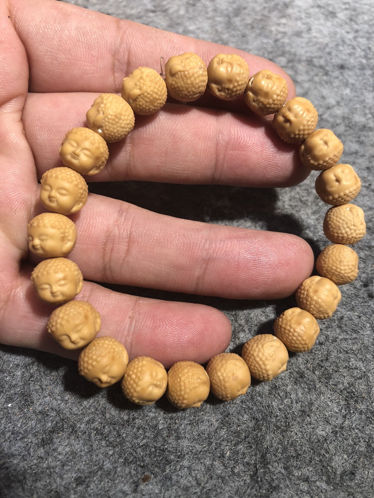 猴头雕刻手串宝宝宝贝尺寸佛珠