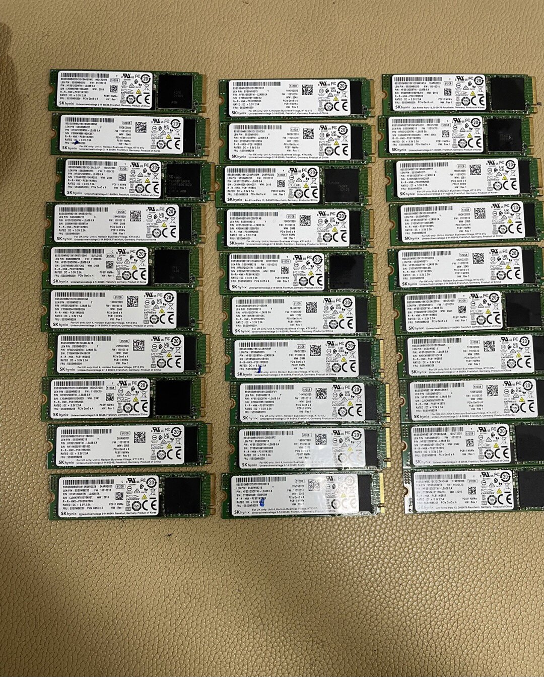 海力士pc611512gssdnvmepcie固态硬盘笔记本电脑台式机固态硬盘