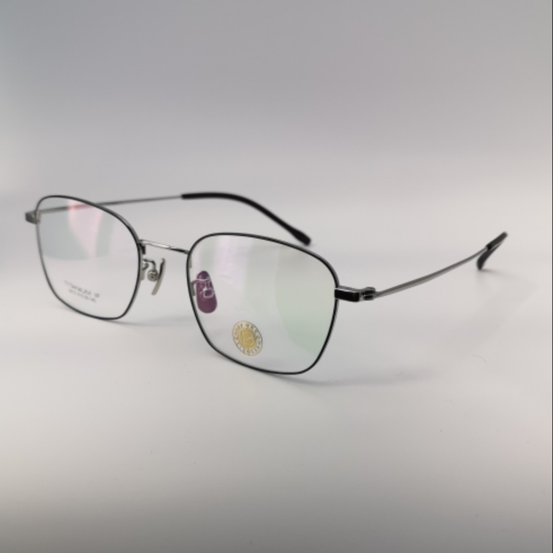 超轻titanium全框钛金金属近视近视眼眼镜架方框纯钛眼镜架