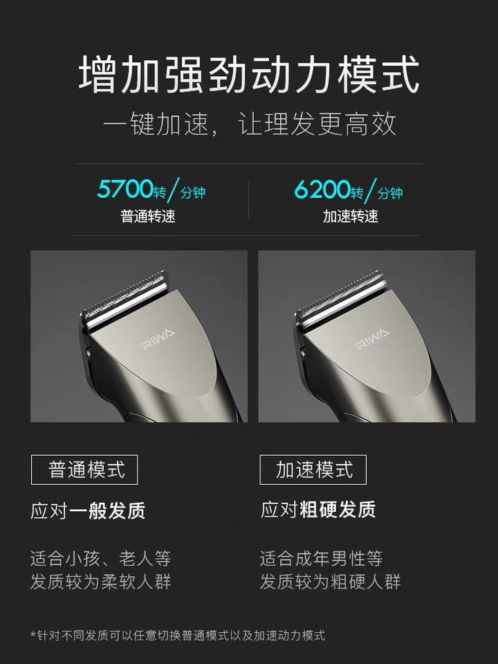 新疆现货包邮雷瓦电动理发器推子专业发廊神器理发器