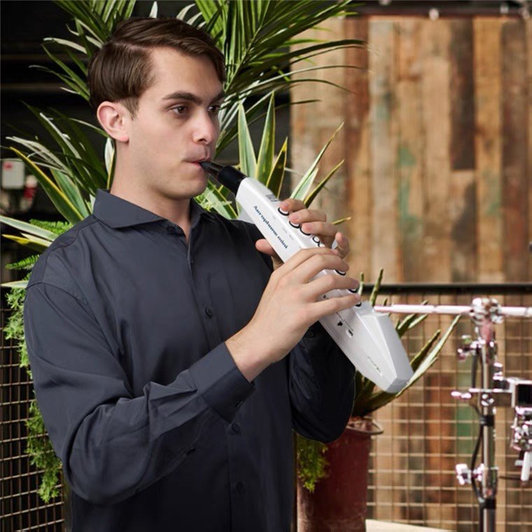 roland罗兰吹管ae01c初学者电子萨克斯葫芦乐器大全电子吹管