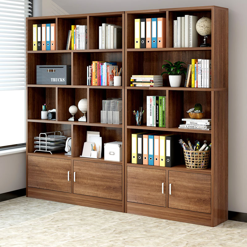 文件柜木质质料办公室书带锁柜柜子靠墙书架辛欣文件柜