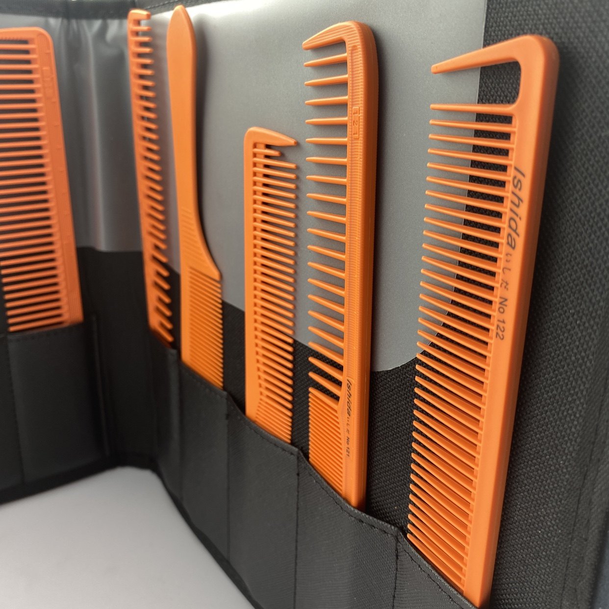 日本进口剪发梳子发型师专用peekaboo川岛文夫美发梳子