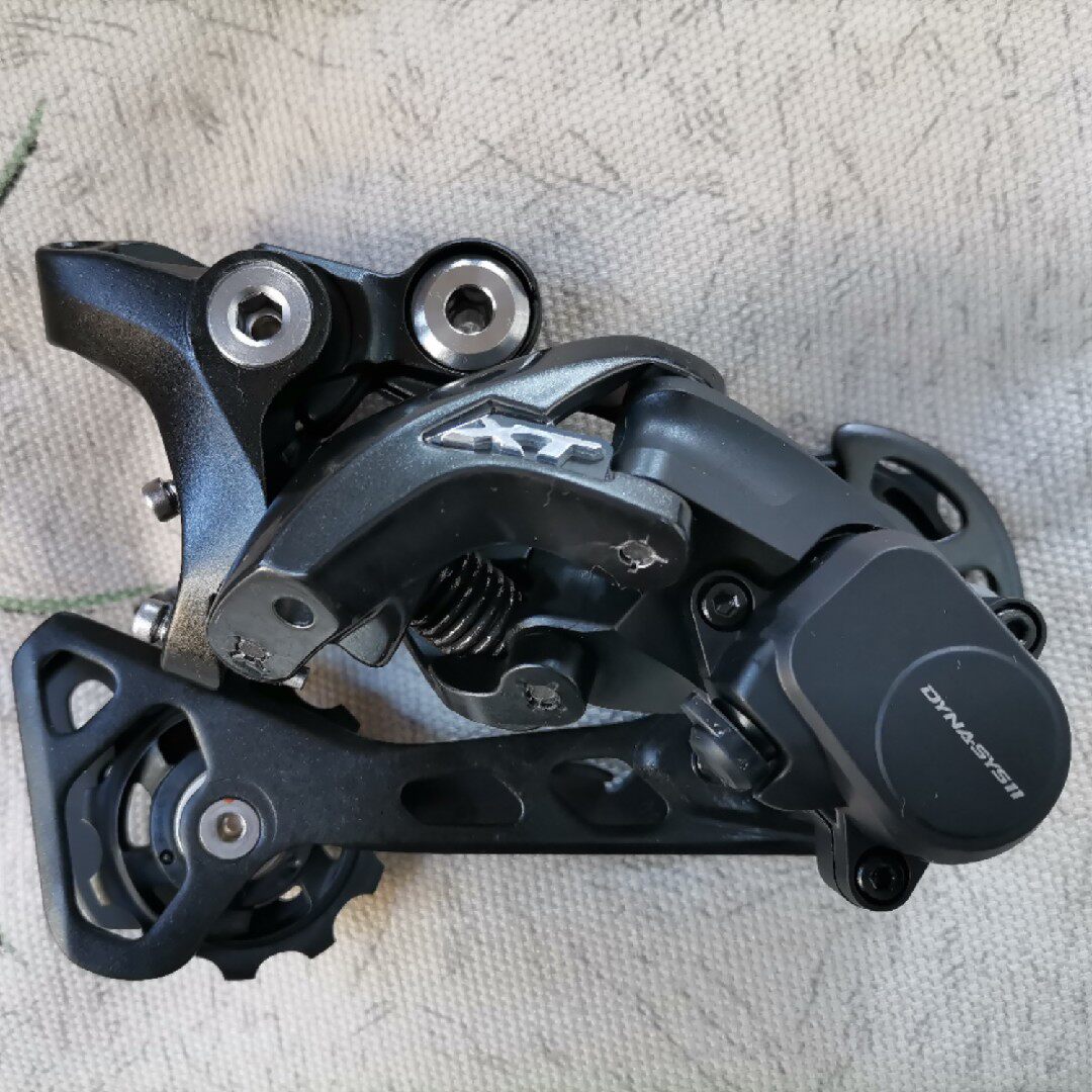 shimano禧玛诺xtm8000套件指拨变速器中腿拨带锁死变速器