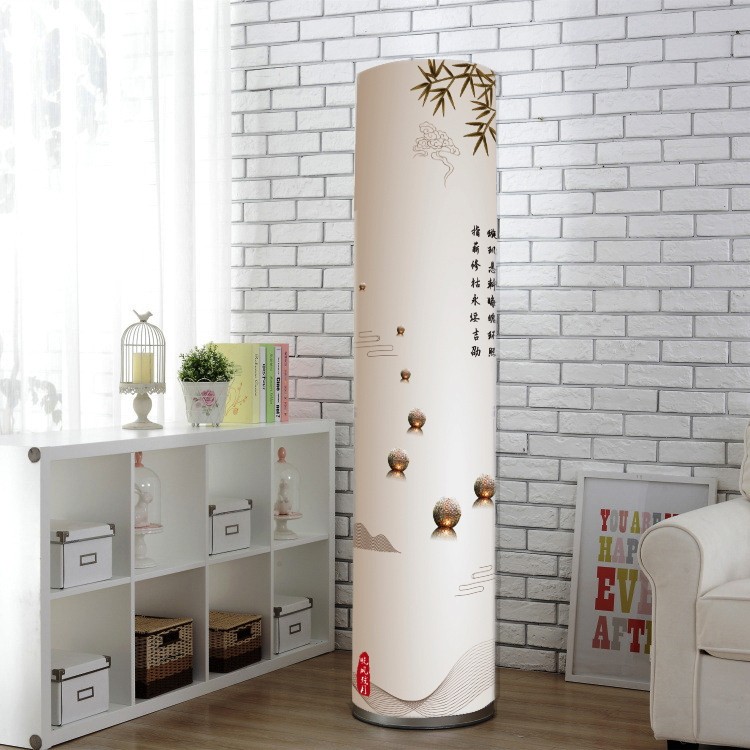 空调格力云锦3匹柜机kfr72lwnhzcb1w圆形立式防尘空调罩