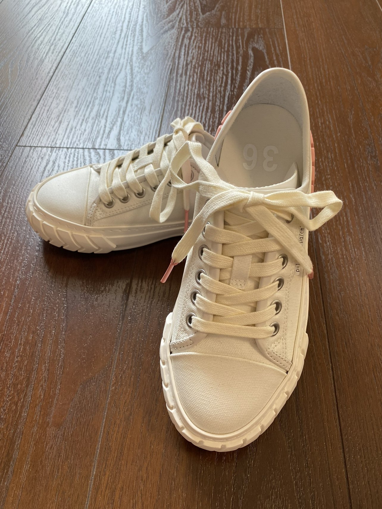 国内现货欧洲专柜代购both经典白色绑带低帮帆布鞋