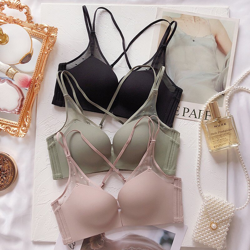 品黛安芬文胸女轻乳棉胸前扣美露背钢圈聚拢性感文胸