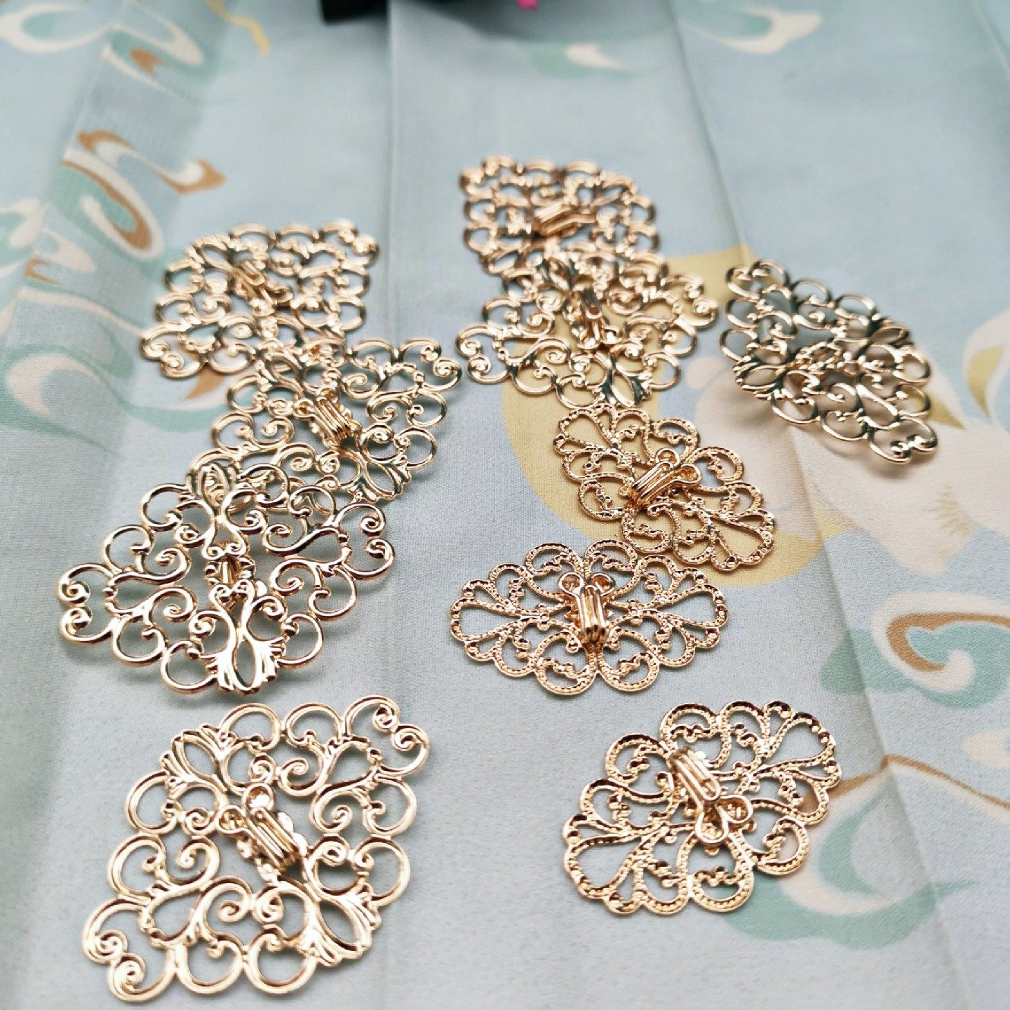 袍子杂货货铺汉服头饰古风束发小发扣明制唐发饰