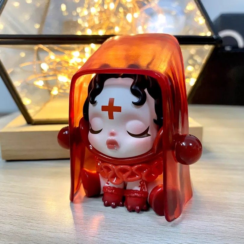 现货skullpanda密林古堡sp盲盒手办潮玩泡泡玛特血色潮玩盲盒