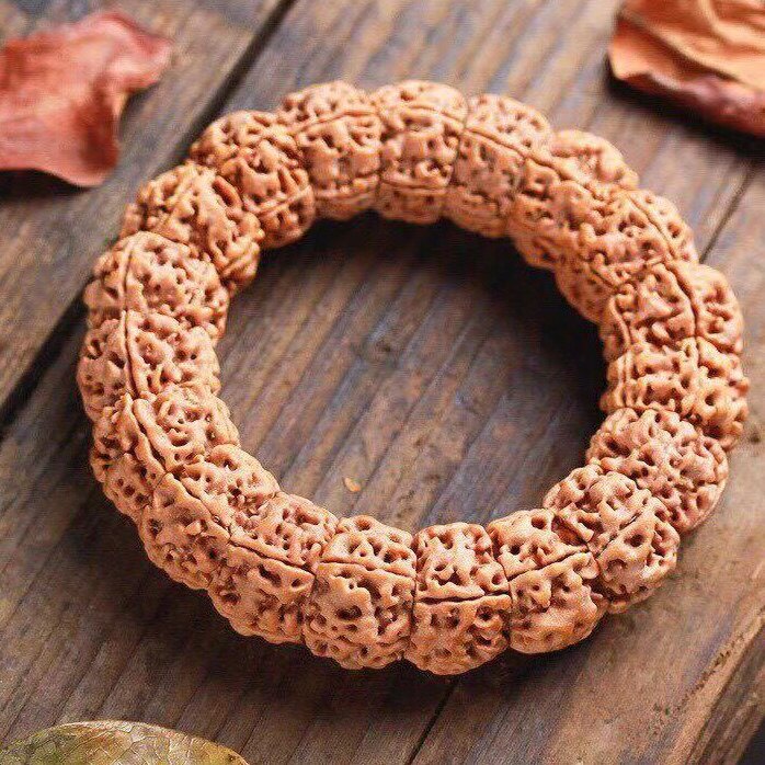 菩提金刚尼泊尔大金刚伏魔圈文玩手串佛珠