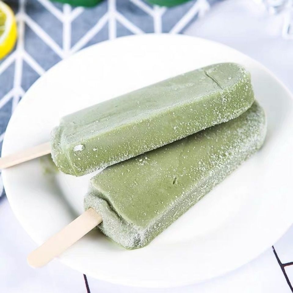 40支蒙牛绿色心情绿豆冰糕低脂低糖绿莎莎莎雪糕冰淇淋