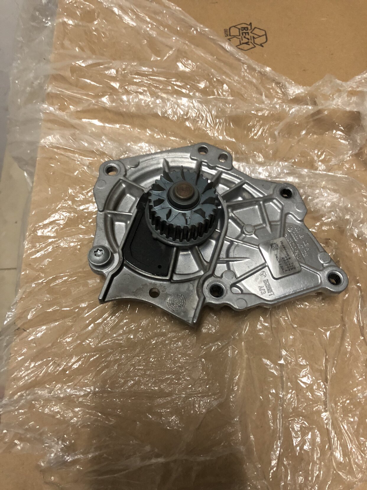 大众高尔夫尚酷途观夏朗途朗途奥迪q3q5冷却水泵发动机总成及部件