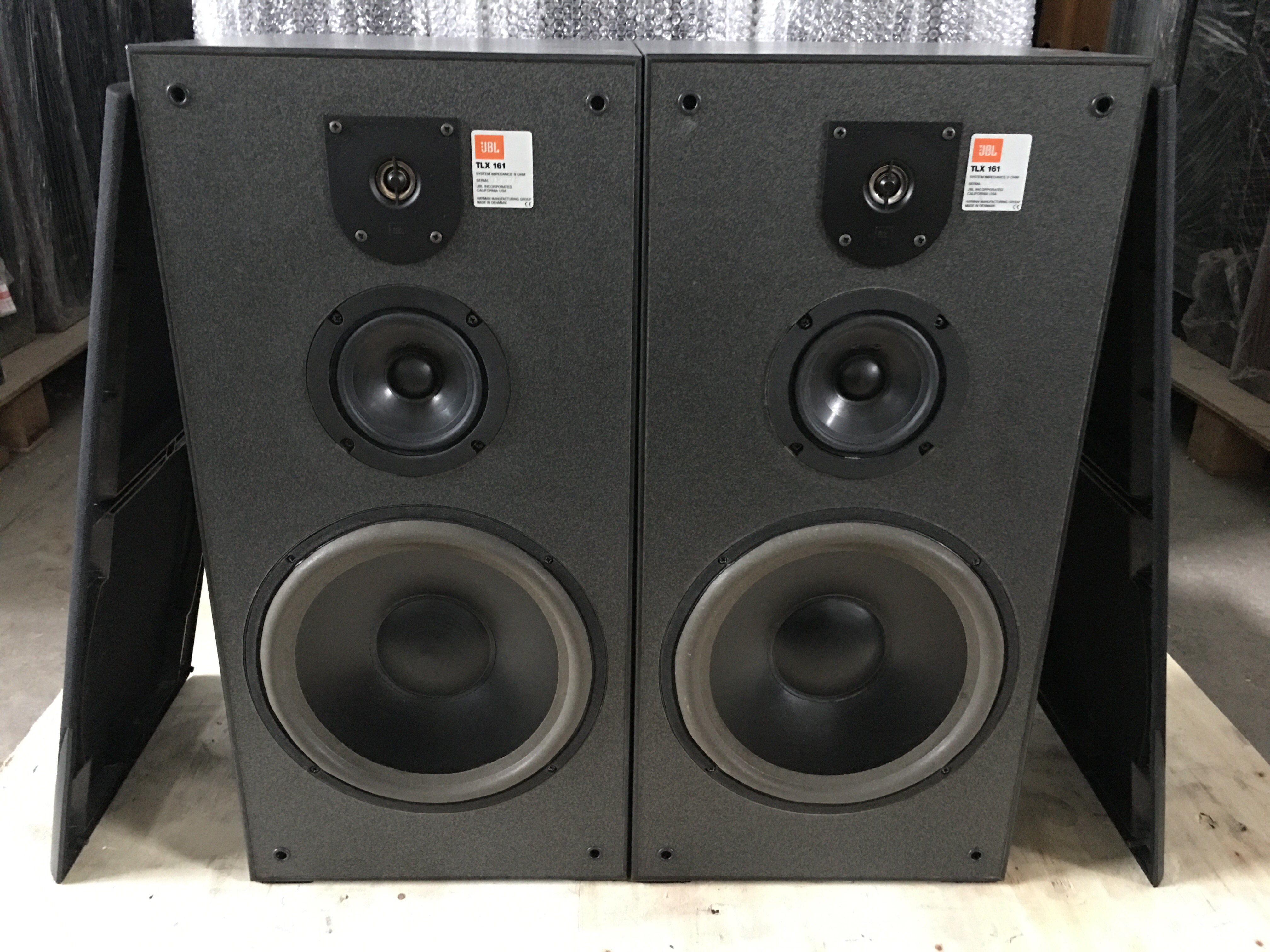 二手原装进口jbltlx16110寸书架音箱钛膜高音家用hifi音箱