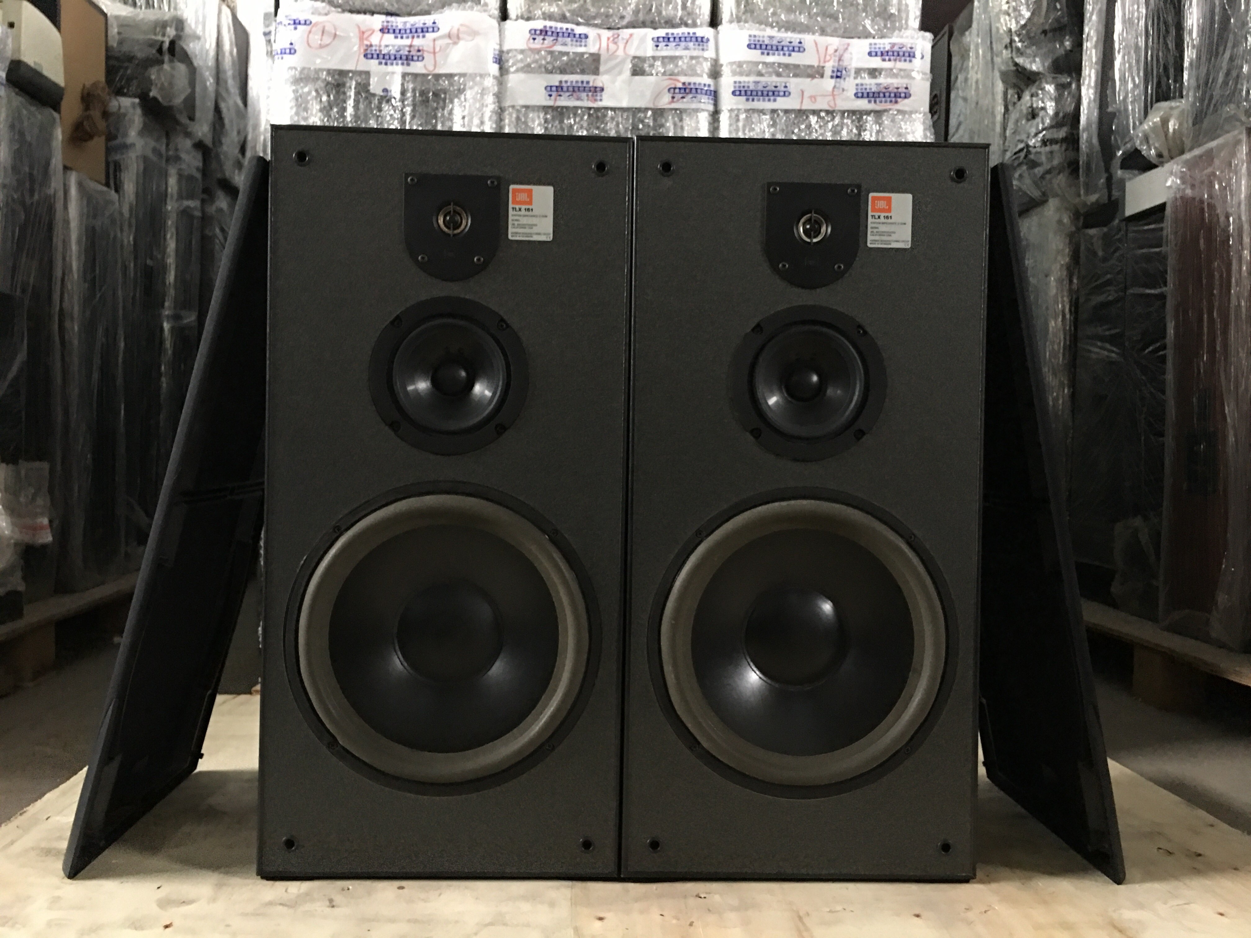 二手原装进口jbltlx16110寸书架音箱钛膜高音家用hifi音箱